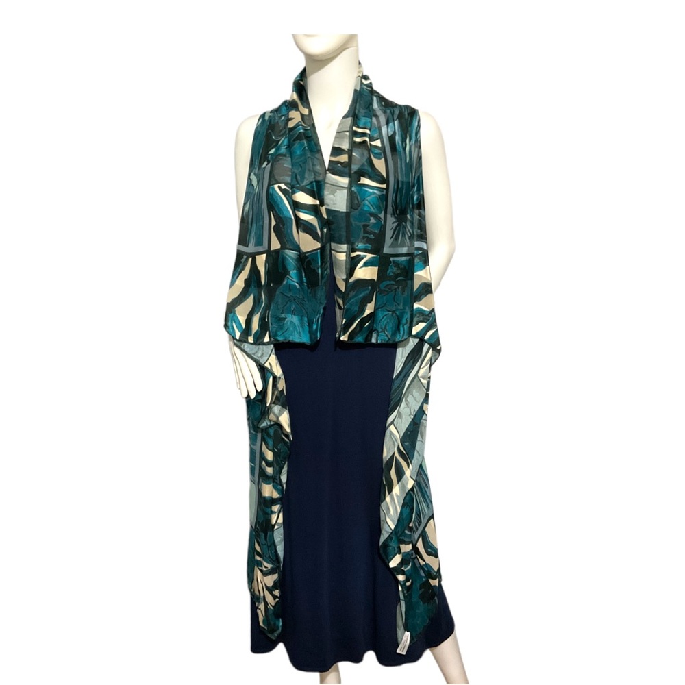 Jean-Louis Scherrer duster/scarf